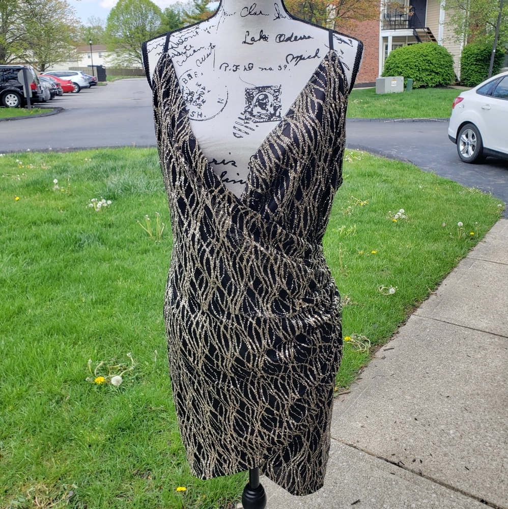 Glitter slip dress